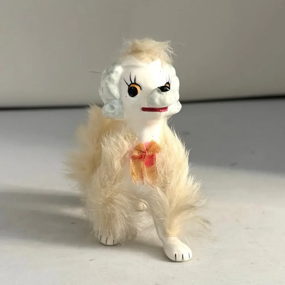 Vintage 1950’s ceramic poodle figurine made in Japan - Picture 12 of 12